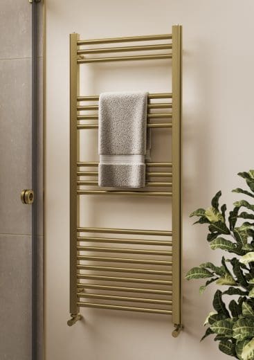 Gigi Round 800 X 500 Rail Brushed Brass