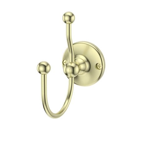 Holborn Double Robe Hook Brushed Brass