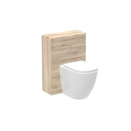 Vitale 600 Wc Unit Light Oak