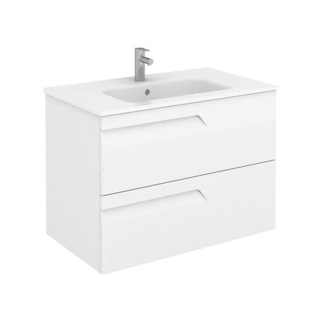 VIDA 800 2 DRW WALL HUNG UNIT ANTHRACITE