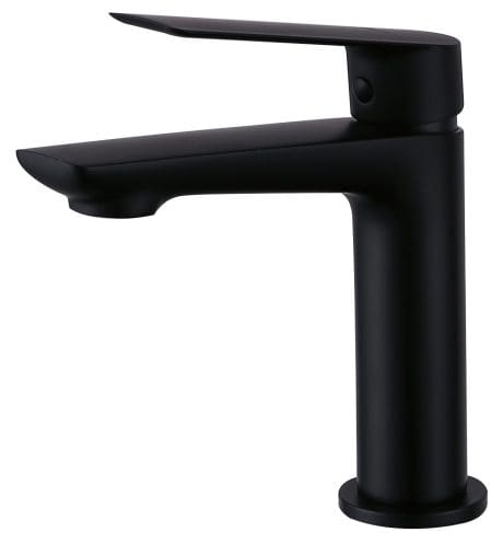 SLEEK BASIN MIXER MATT BLACK
