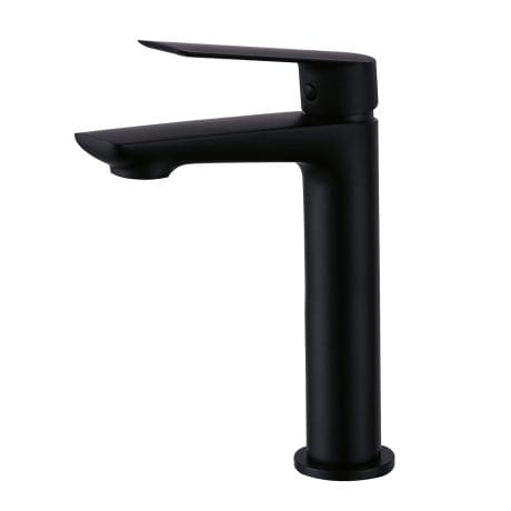 SLEEK TALL BASIN MIXER MATT BLACK