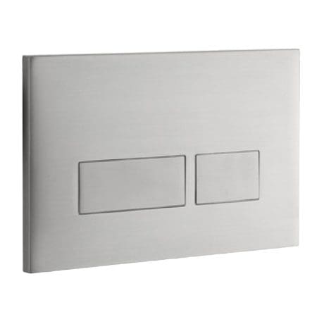 Trend Flush Plate Brushed Steel