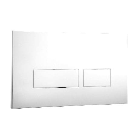 Trend Flush Plate White