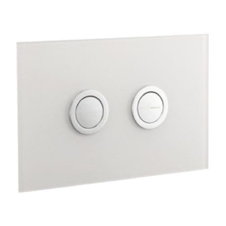 GLASS FLUSH PLATE ARCTIC *** ***