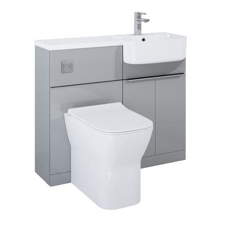 LINEA FURNITURE PACK R/H GLOSS GREY