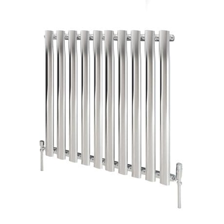 Moda Horizontal Steel Rail 589X600 Chrome