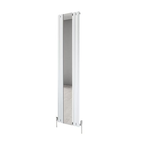 Moda Vert Steel Rail 380X1800 White Mirror