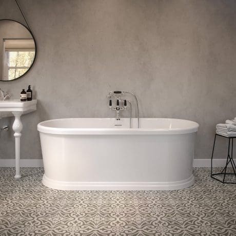 HOLBORN TUB F/STANDING BATH 1800X850