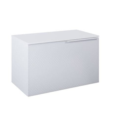 GLAM 900 WALL HUNG UNIT MATT WHITE