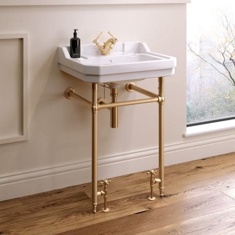 Holborn Basin Stand 745X514 Brush Brass