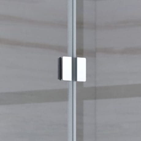 Mineral Walk-In Hinge Pack Chrome