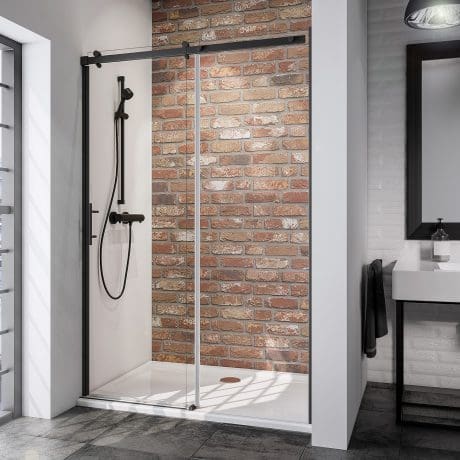 HSK URBAN 1200 WALK-IN BLACK
