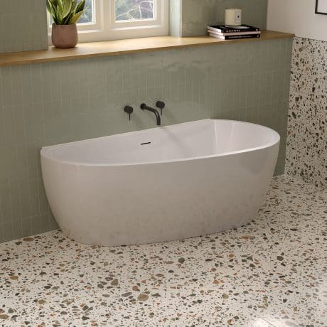 LYDIA BTW 1550 X 750 FREESTANDING BATH