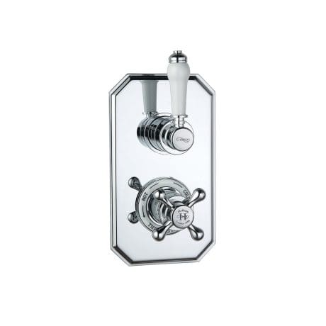 Traditional Twin Concealed Shower Valve