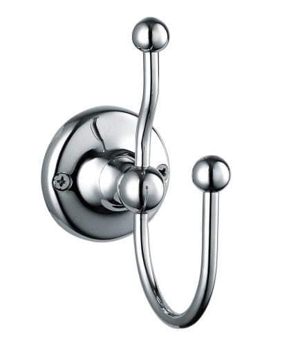Holborn Double Robe Hook Chrome