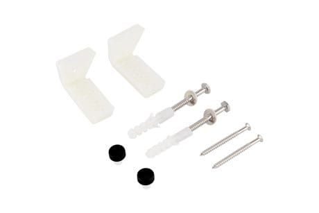 Universal Pan To Floor Fixing Kit Black
