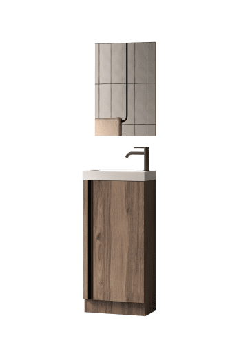 LAGOS 400 FLOOR STANDING SET OAK