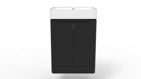 SENSO CURVED 2 DR F/S 600 UNIT MATT BLACK