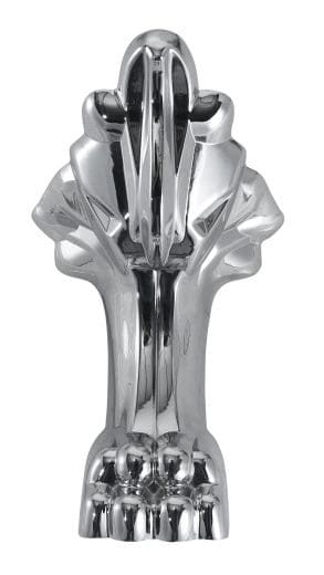 Modern Bath Feet Chrome