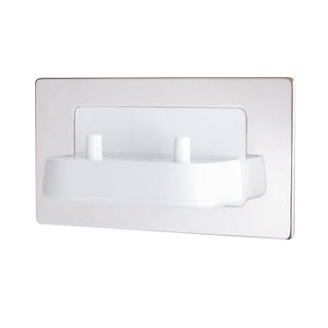 Twin Toothbrush Charger Polished Steel