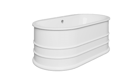 Mosoa Bath With Tap Ledge 1500Mm